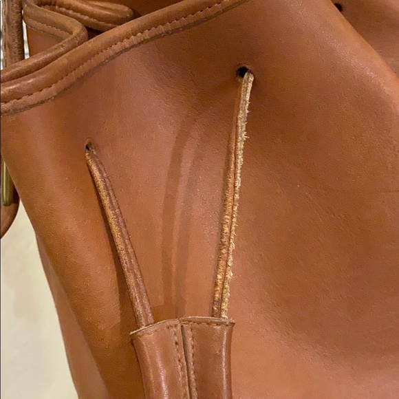 Authentic Coach leather bucket purse - Picture 8 of 8